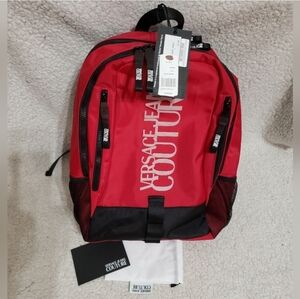 Versace Jeans Couture Nylon Logo Backpack